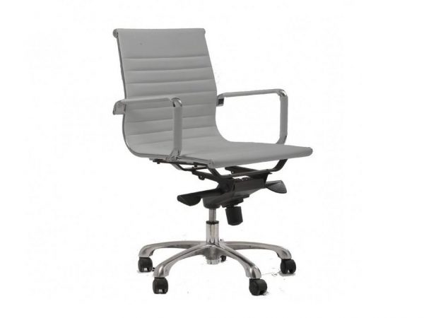 כסא דגם אומגה אפור - סטטוס ריהוט משרדי