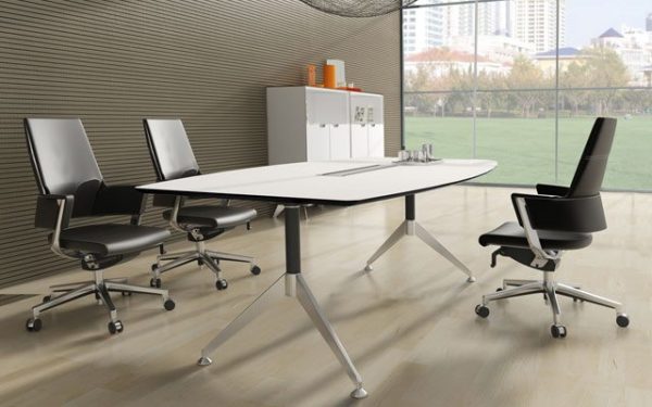 שולחן לחדר ישיבות דגם לואיס- סטטוס ריהוט משרדי